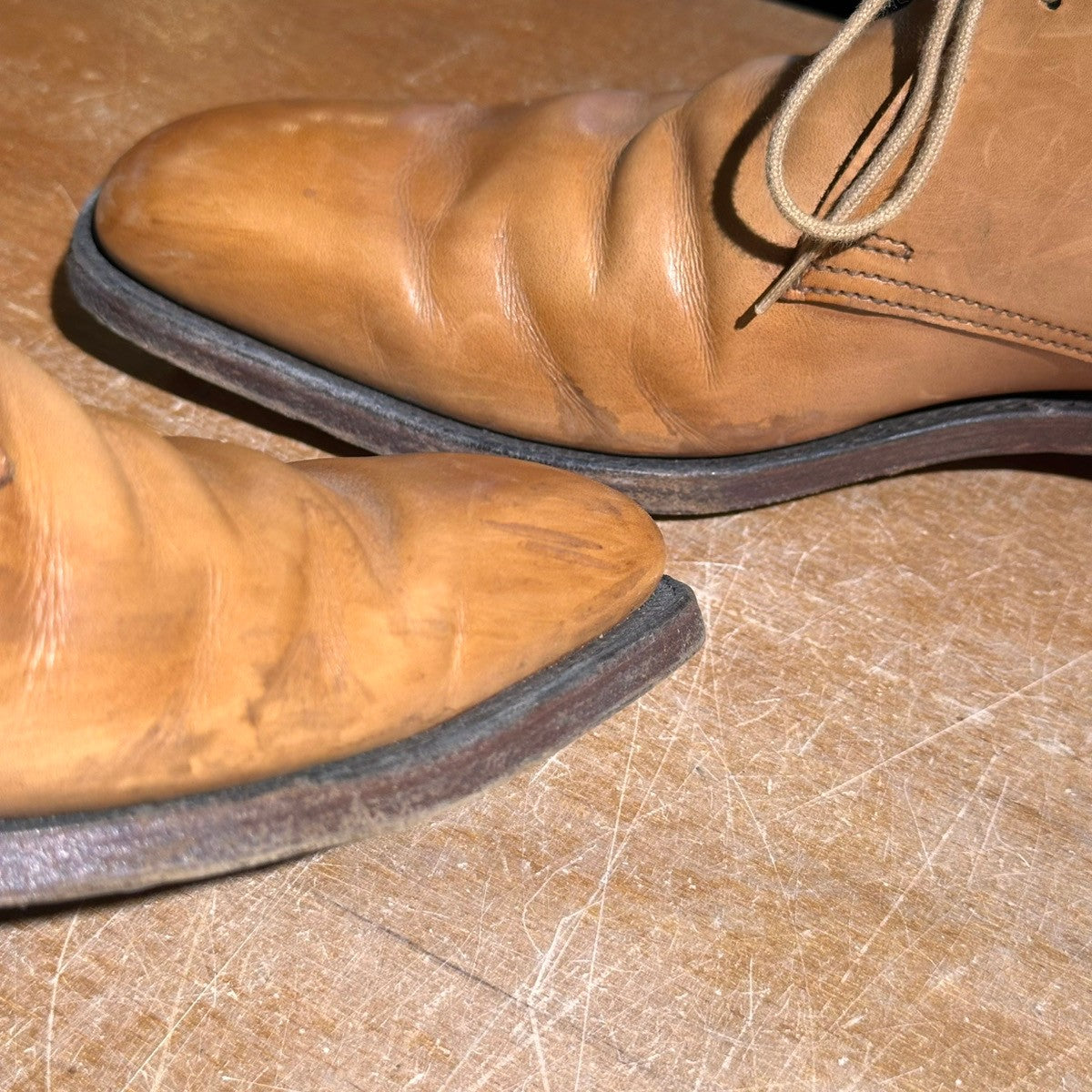 【CROCKETT&JONES】クロケット＆ジョーンズ 5072 ポールスミス別注 チャッカブーツ カーフ ブラウン サイズUK6.5E