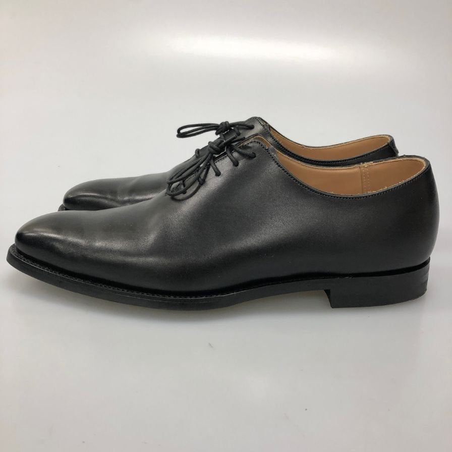 【CROCKETT&JONES】クロケット&ジョーンズ  ビジネスシューズ プレーントゥ ブラック（黒） サイズ 8 ラスト