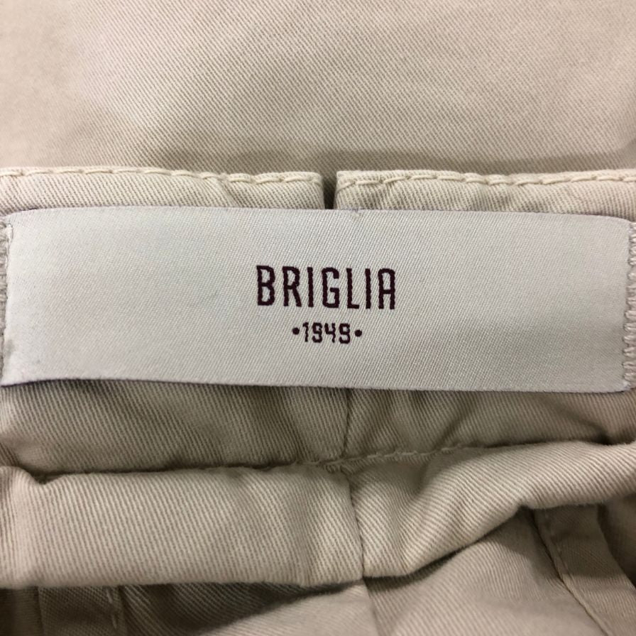【BRIGLIA1949】ブリリア1949 チノパン ベージュ メンズ サイズ48