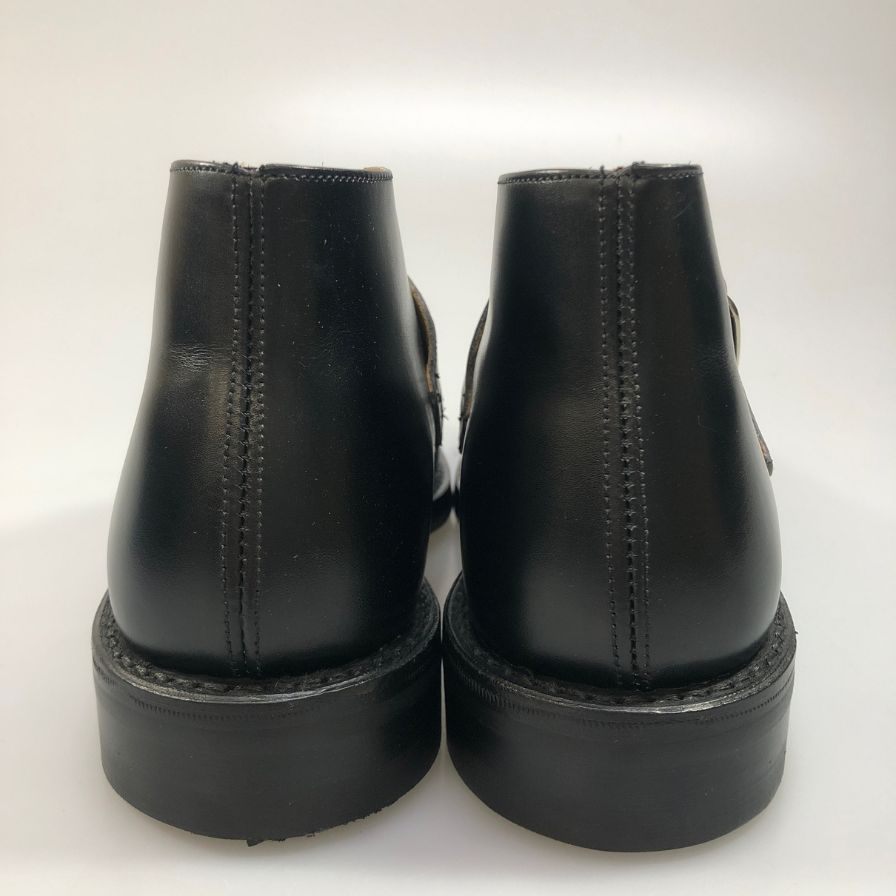 【Tricker's】トリッカーズ M7403 シングルモンク メンズ サイズ 7 ハーフ ブラック