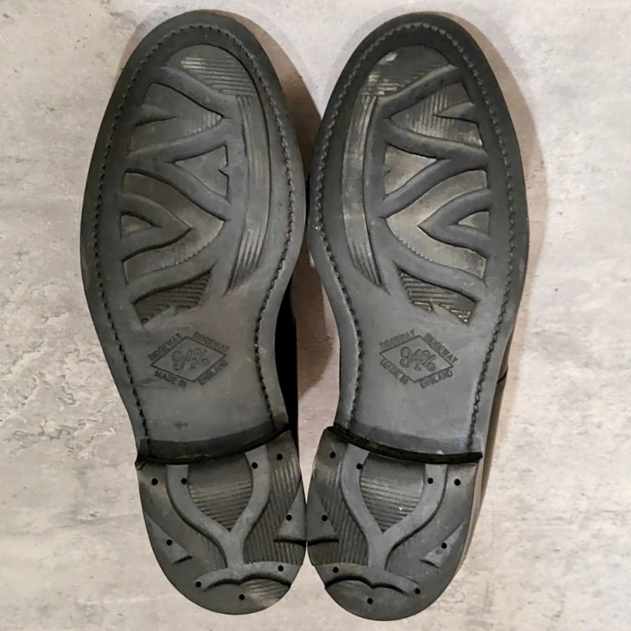 【CROCKETT&JONES】クロケット＆ジョーンズ コニストン キャップトゥ カーフ ブラック サイズUK6.5E