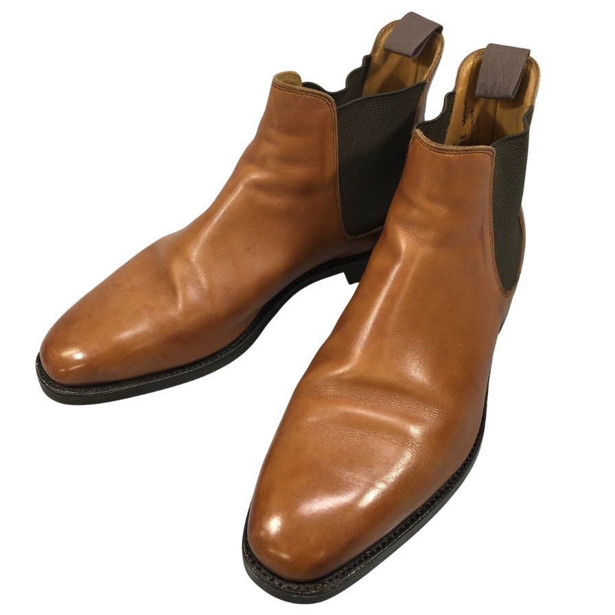 【Crockett & Jones】クロケット＆ジョーンズ チェルシー サイドゴアブーツ メンズ  ブラウン サイズUK6.5E