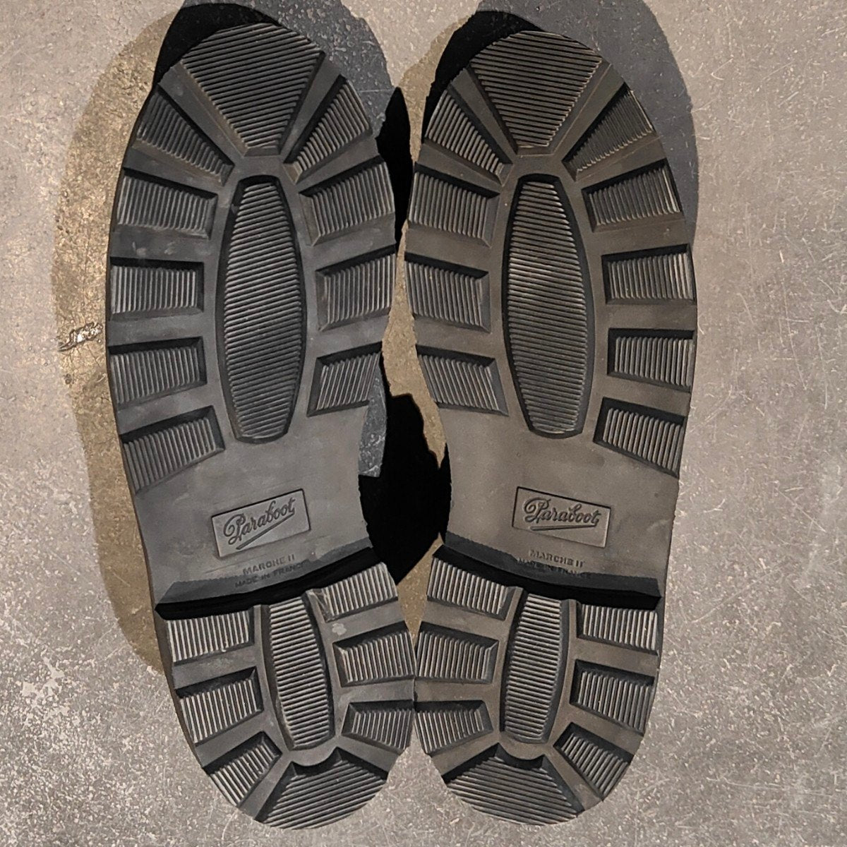 新品未使用【Paraboot】パラブーツ ランス コインローファー  ムートン グレインレザー ブラック サイズ UK7