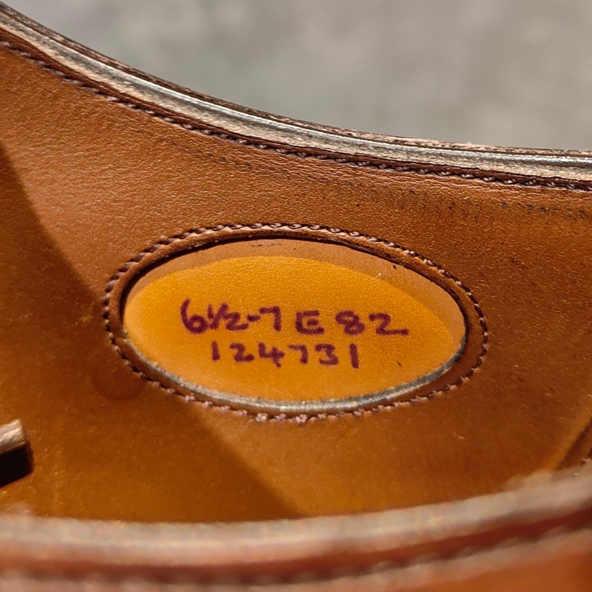 【EDWARD GREEN】エドワードグリーン チェルシー ストレートチップ ダークオークアンティーク サイズ UK6.5E 82ラスト 参考定価￥253,000-