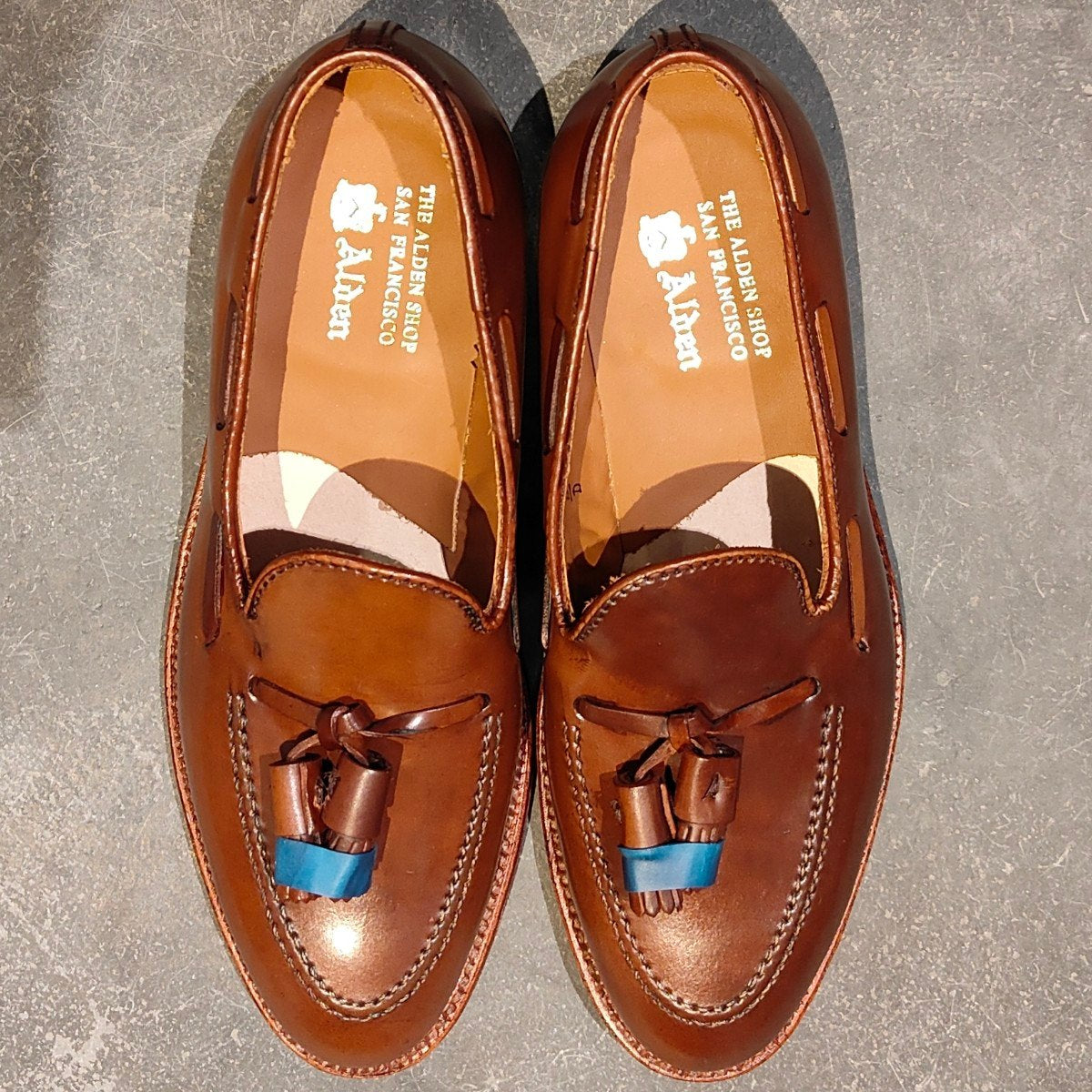 希少 新品未使用 【ALDEN】オールデン オールデンショップサンフランシスコ別注 36620 タッセルローファー コードバン ラベロ サイズ US8D アバディーンラスト