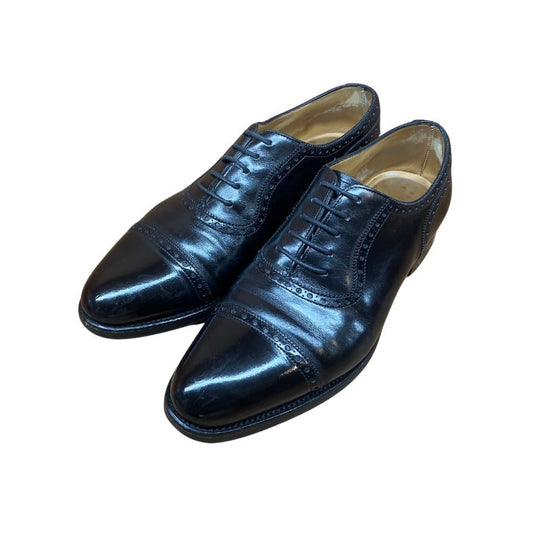 【JOHN LOBB】ジョンロブ ADELAIDE クォーターブローグ カーフ ブラック サイズ UK8E 8695ラスト