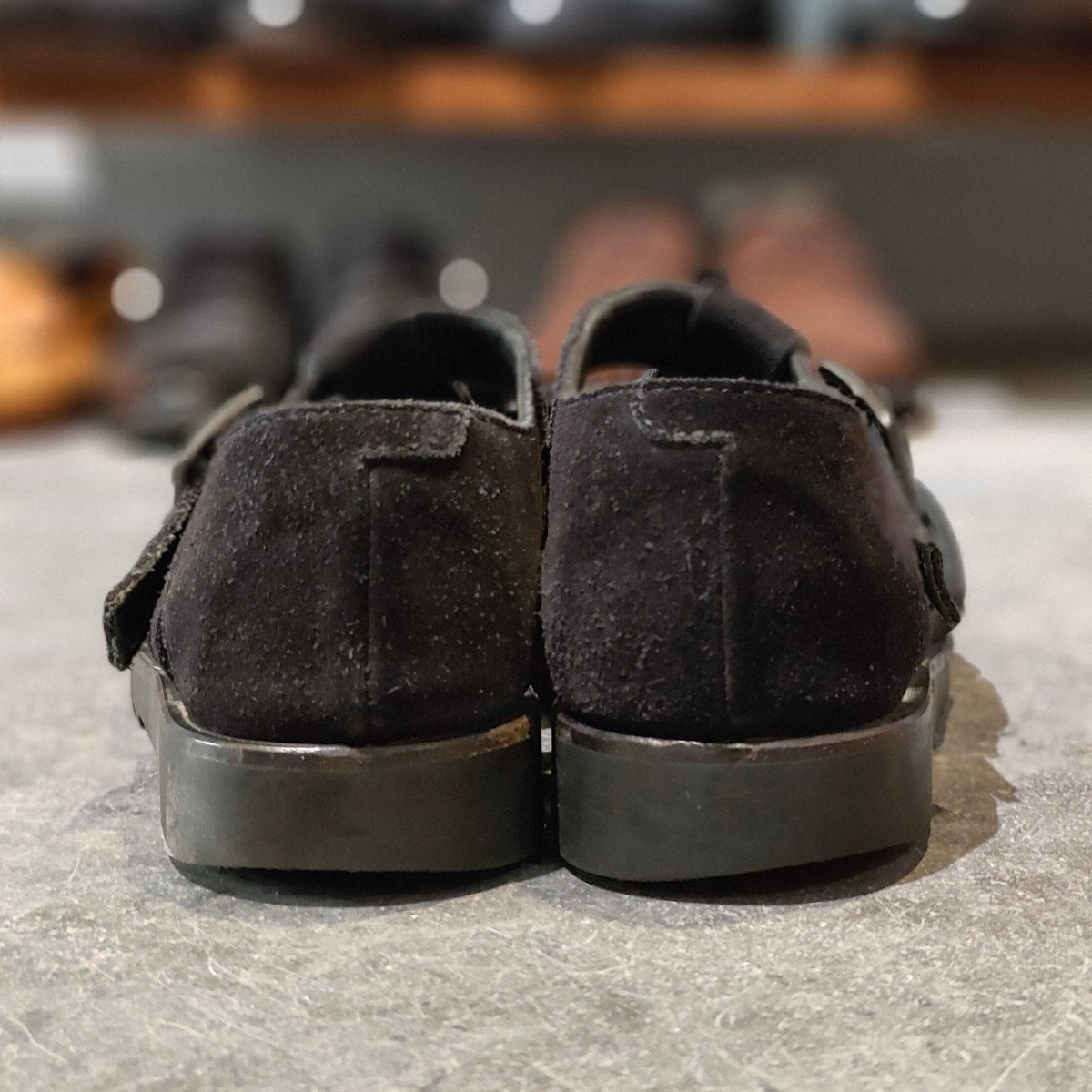 美品【Paraboot】パラブーツ パシフィック グルカサンダル スエード