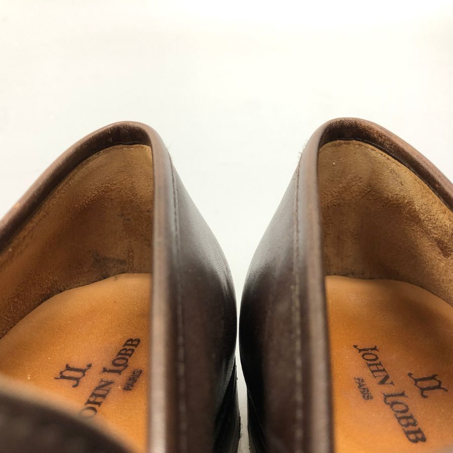 【JOHN LOBB】ジョンロブ 315 ローファー カーフ ブラウン サイズ 6E ラスト