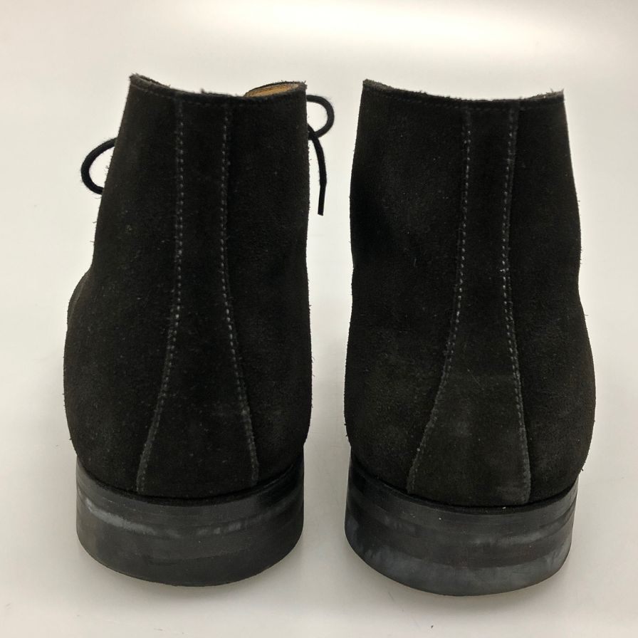 CROCKETT&JONES】クロケット&ジョーンズ ブーツ スエード ブラック（黒