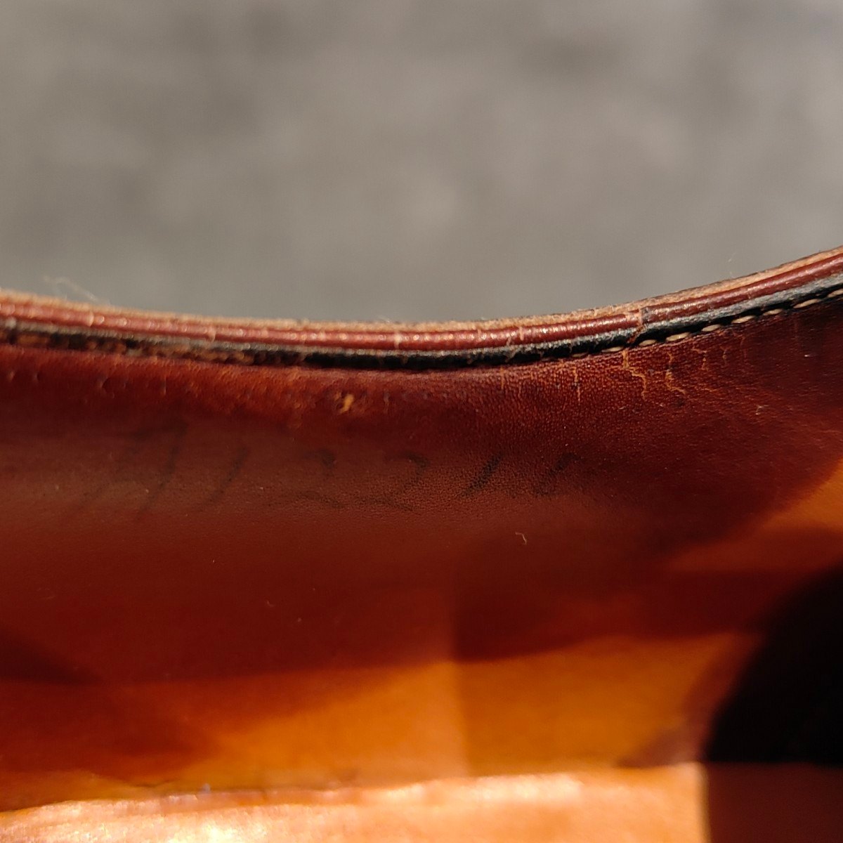 希少 使用数回【JOHN LOBB】ジョンロブ ロンドン 2ワラント ビスポーク フルブローグ  グレインレザー バーガンディ サイズUK6相当
