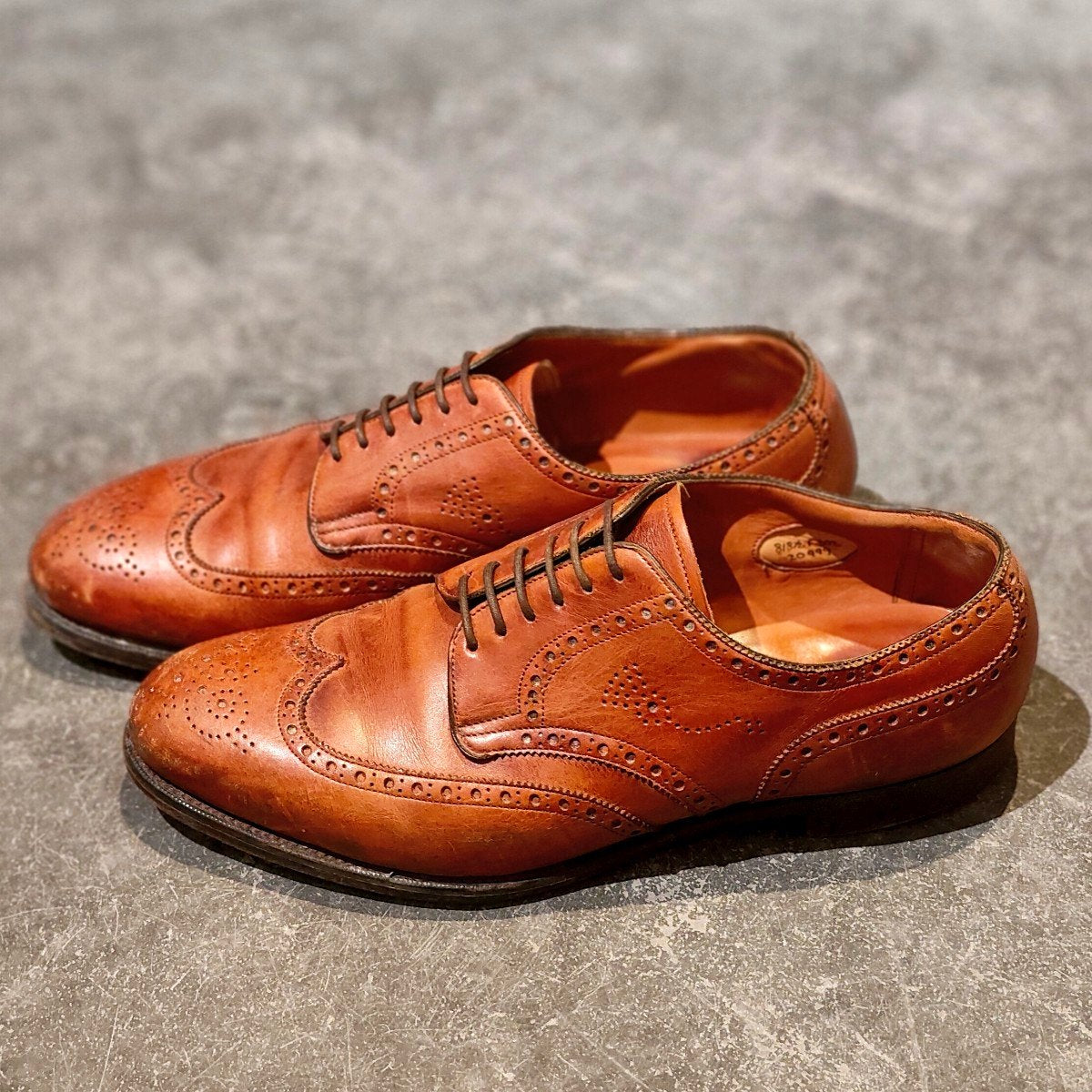 旧エドワードグリーン　Paul Smith別注品 スエード　ウイングチップ 旧エドワードグリーン Paul Smith別注品 スエード ウイングチップ