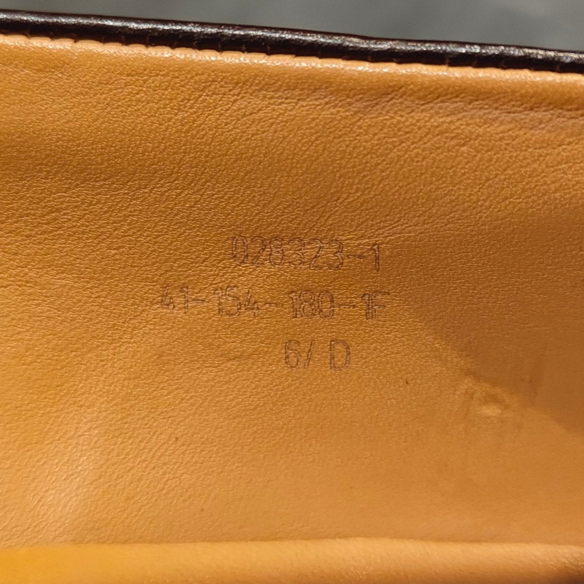 【J.M.WESTON】ジェイエムウエストン 180 シグニチャーローファー ボックスカーフ チョコレート サイズUK6.5D 41ラスト