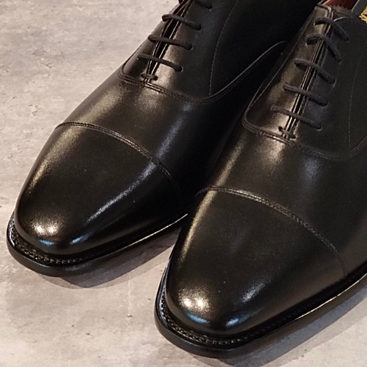 新品未使用【SCOTCH GRAIN】スコッチグレイン 3526 ストレートチップ アシュランス カーフ ブラック サイズ26EEE 参考定価￥48,400-