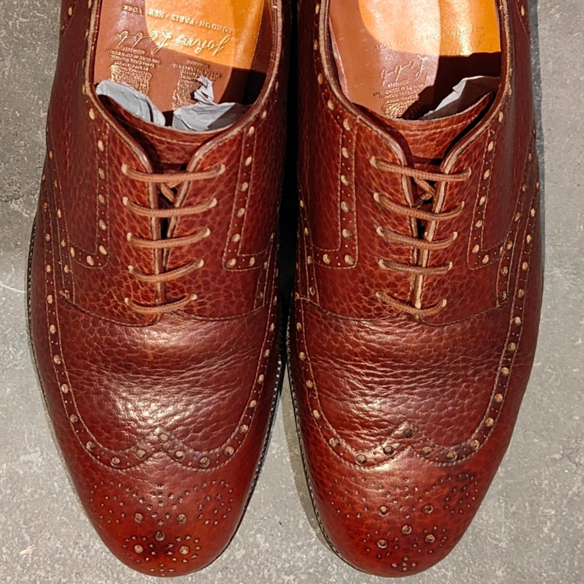 希少 使用数回【JOHN LOBB】ジョンロブ ロンドン 2ワラント ビスポーク