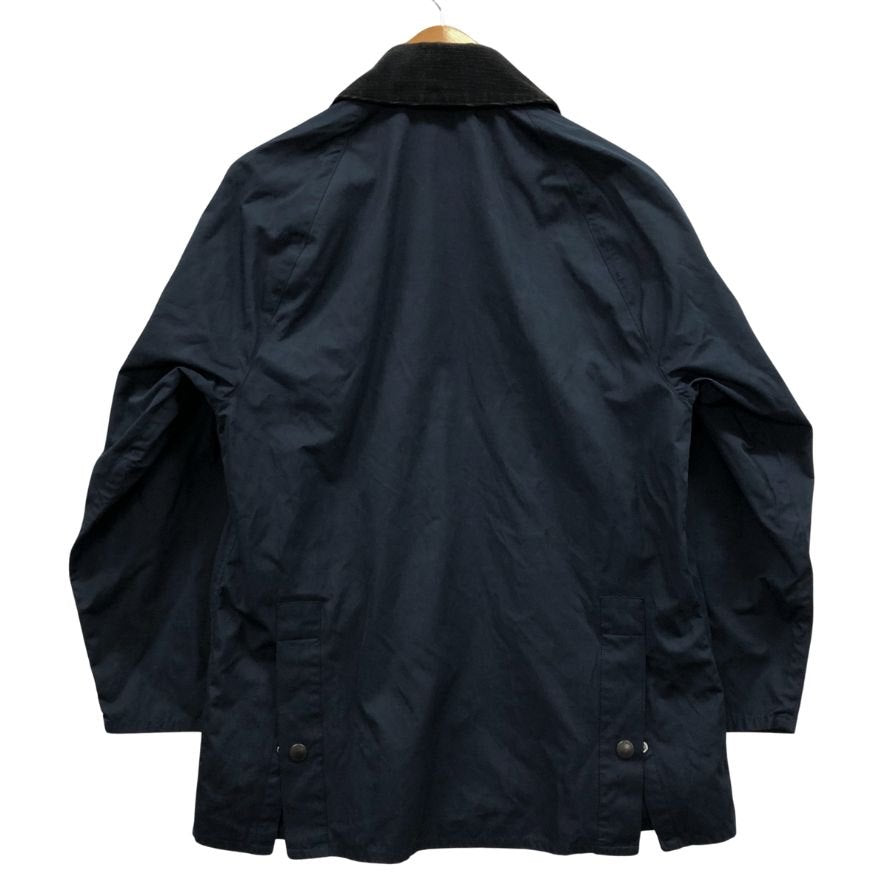 【Barbour】バブアー ビデイルジャケット ノンワックス ネイビー ポリエステル×コットン  サイズ36