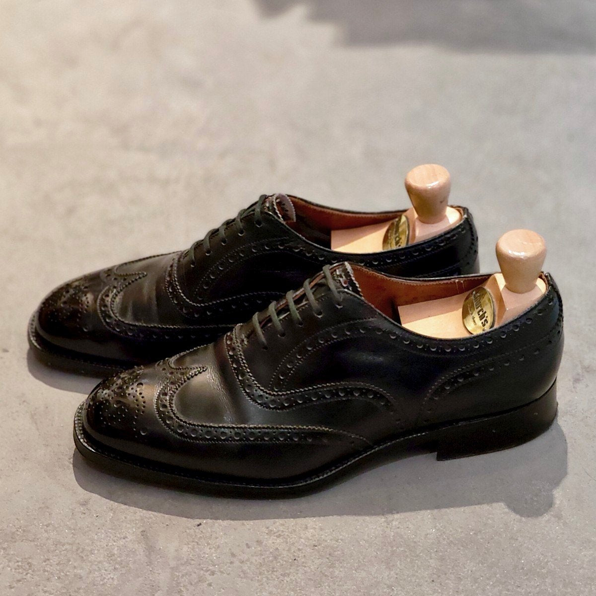 Church チャーチ ウィングチップ 黒 36 希少 【Church's】チャーチ チェットウインド 3都市 ウイング