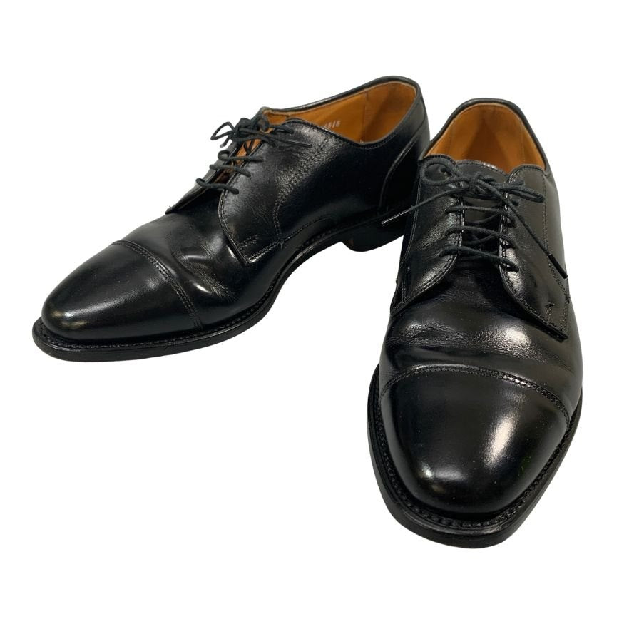 【Allen Edmonds】アレンエドモンズ ストレートチップ ダービー メンズ ブラック サイズUS7.5D