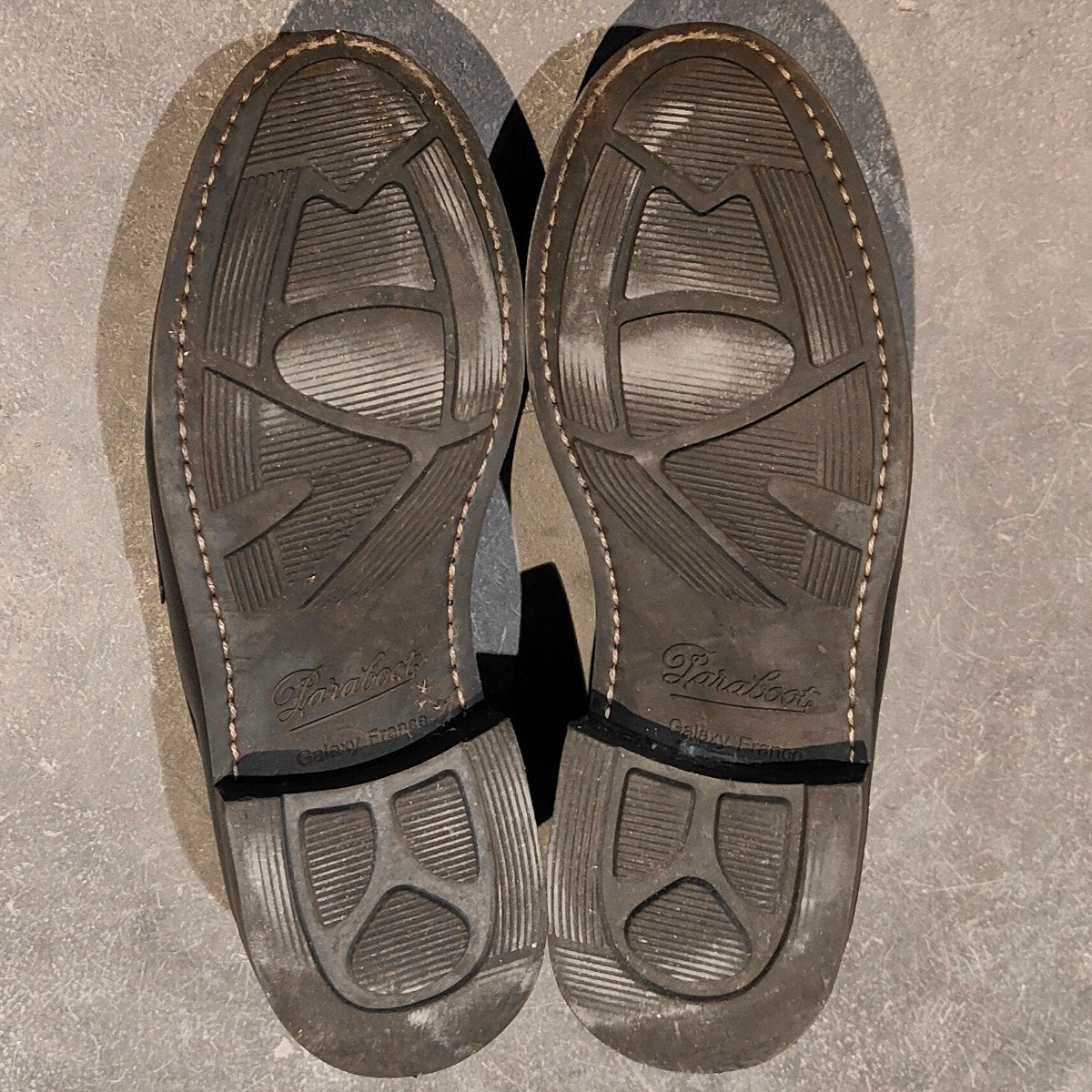 【Paraboot】パラブーツ アドニス コインローファー グレインレザー ブラック サイズUK5 参考定価￥99,000-