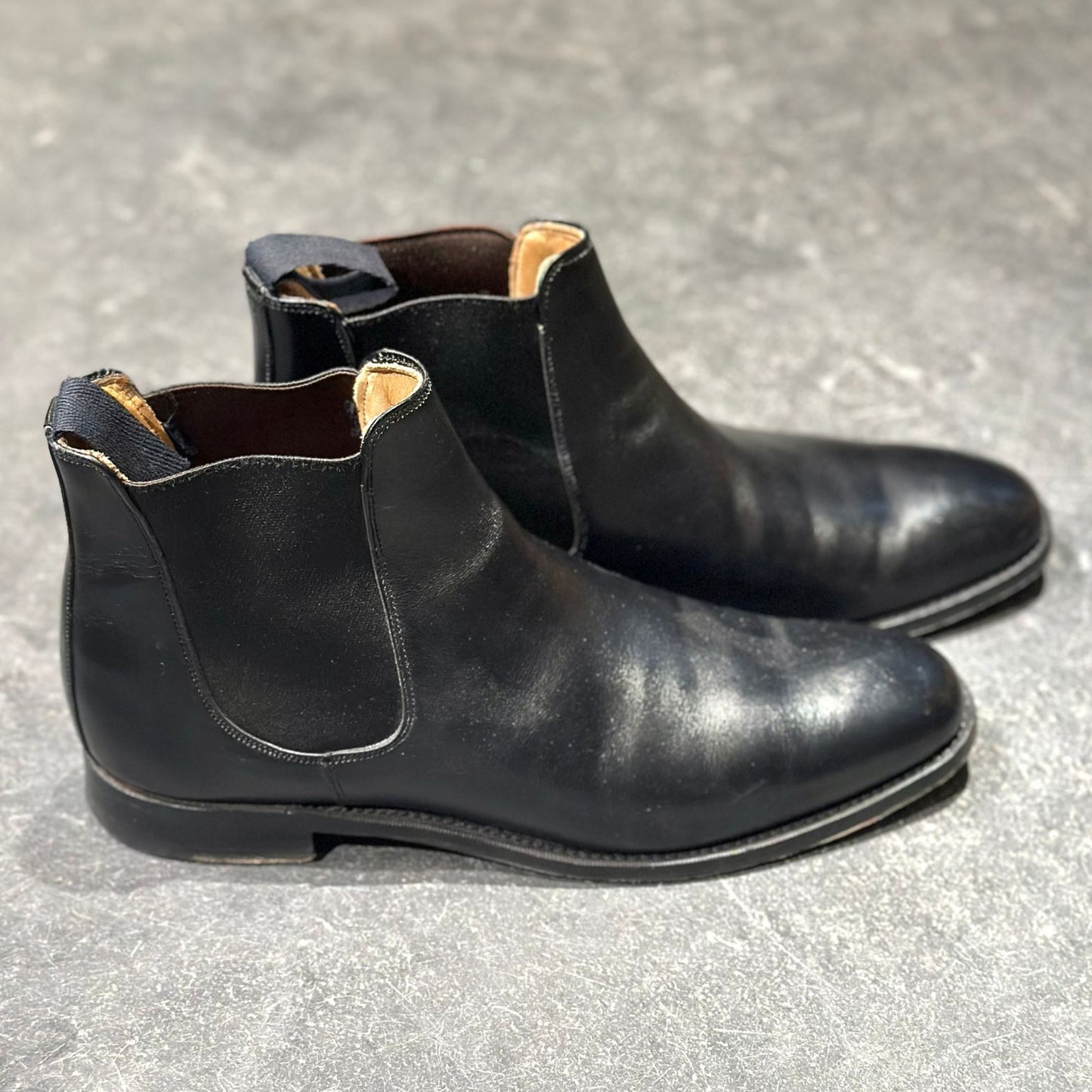 【Lloyd Footwear】ロイドフットウェア M7242 ブーツ  ブラック（黒） サイズ UK8 ラスト