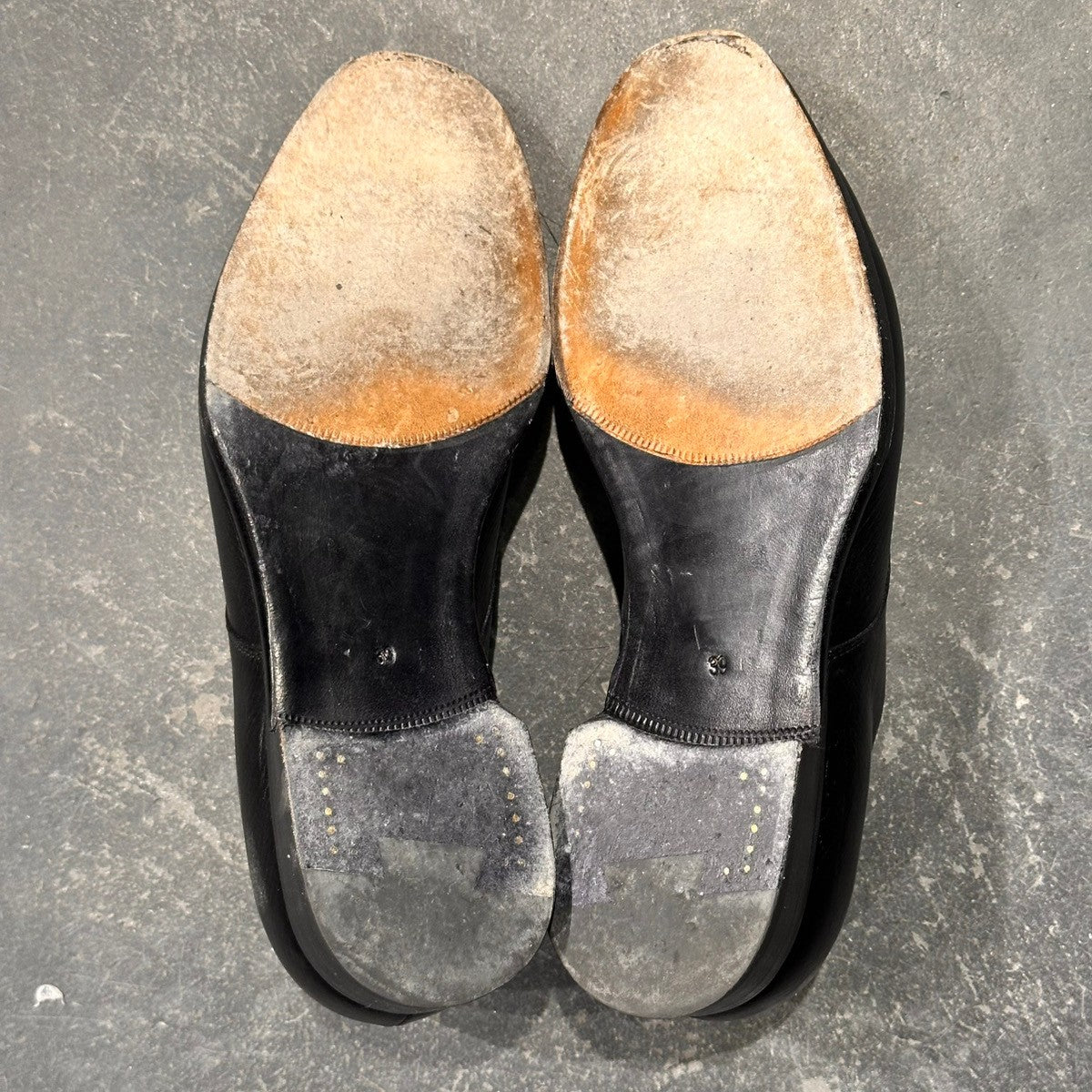 【F.LLIi Giacometti】フラテッリ ジャコメッティ FG600 プレーントゥダービー ユタカーフ ブラック サイズ39