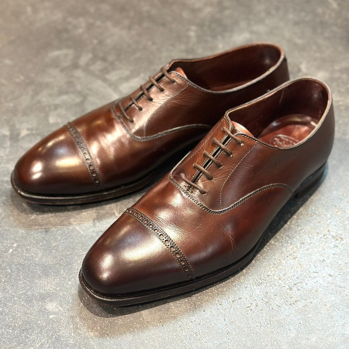【極美品】クロケット&ジョーンズ ストレートチップ HALLAM サイズ8 E Amazon | [クロケット&ジョーンズ] ストレートチップ ハラム