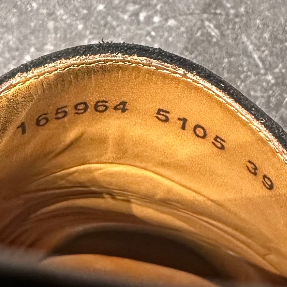 【Berwick】バーウィック 5105 ローファー グレインレザー ブラック サイズ24.5