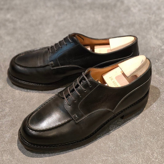 美品 【J.M.WESTON】ジェイエムウエストン 641 ゴルフ Uチップ ボックスカーフ ブラック サイズ UK6E 31ラスト 参考定価￥187,000-