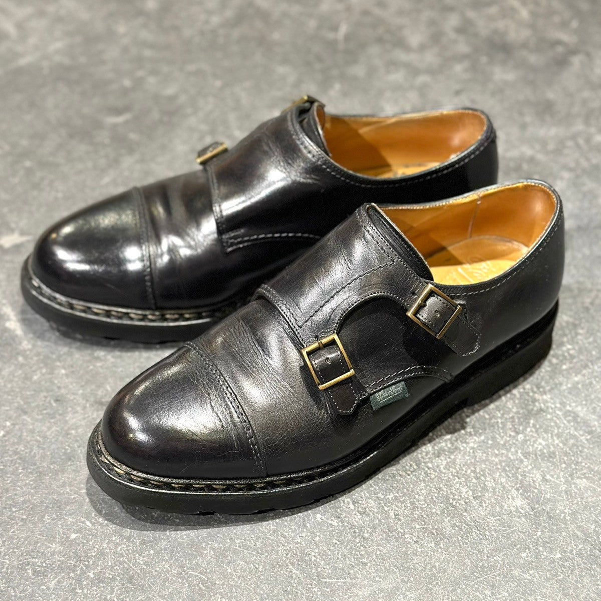 パラブーツ Paraboot ウィリアム ダブルモンク 革靴 サイズ6 ブラック 楽天市場】パラブーツ PARABOOT 国内正規品 william ウイリアム