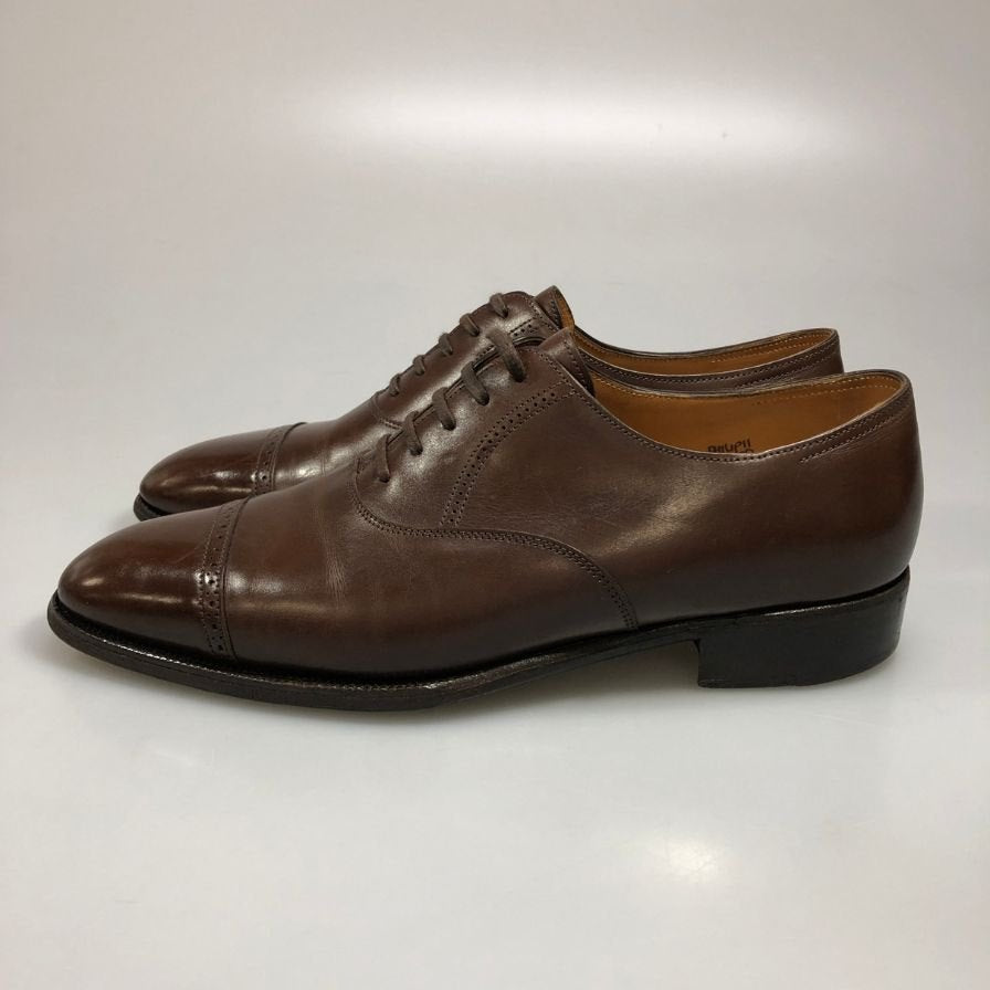 【JOHN LOBB】ジョンロブ ストレートチップ フィリップ2 カーフ ブラウン メンズ UK7E 7000 JOHN LOBB PHILLIP2