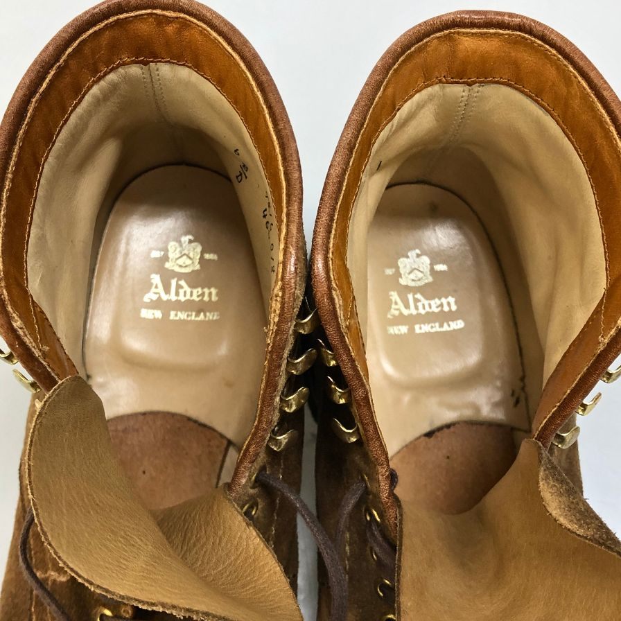 ALDEN】オールデン 46054H ブーツ スエード ブラウン（茶系） サイズ 6