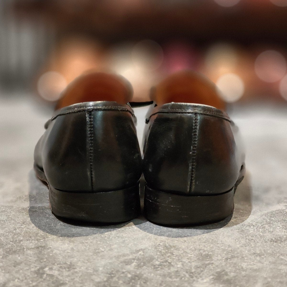 【Crockett&Jones】クロケット&ジョーンズ メルトン ローファー カーフ ブラック サイズUK7E