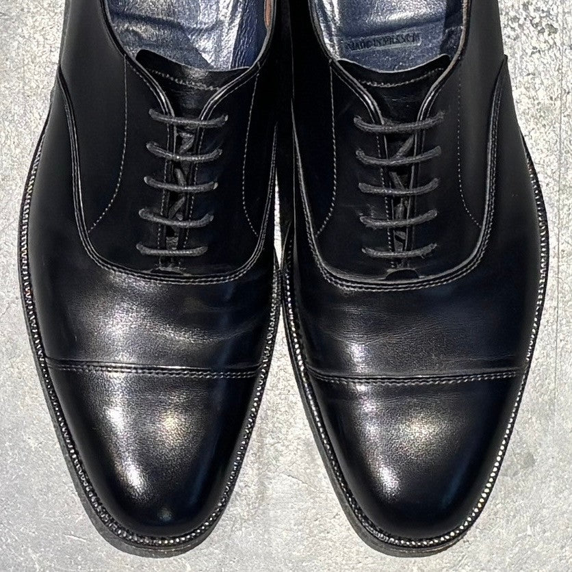 【CHEANEY】チーニー トゥモローランド別注 M3469 ストレートチップ カーフ ブラック サイズUK7.5F