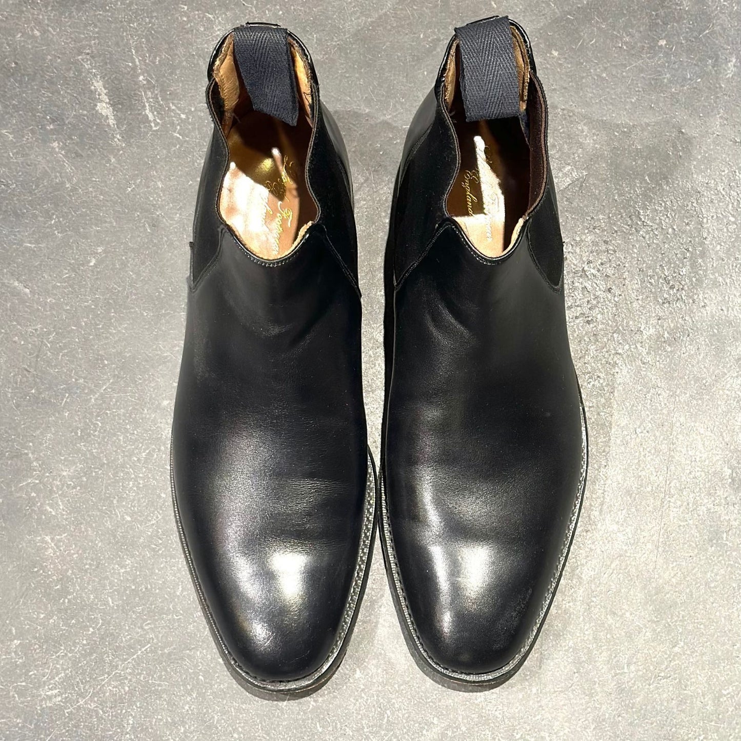【Lloyd Footwear】ロイドフットウェア M7242 ブーツ  ブラック（黒） サイズ UK8 ラスト
