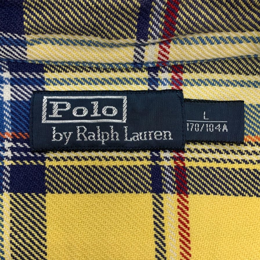 【POLO RALPH LAUREN】ポロ ラルフローレン チェックシャツ  サイズ