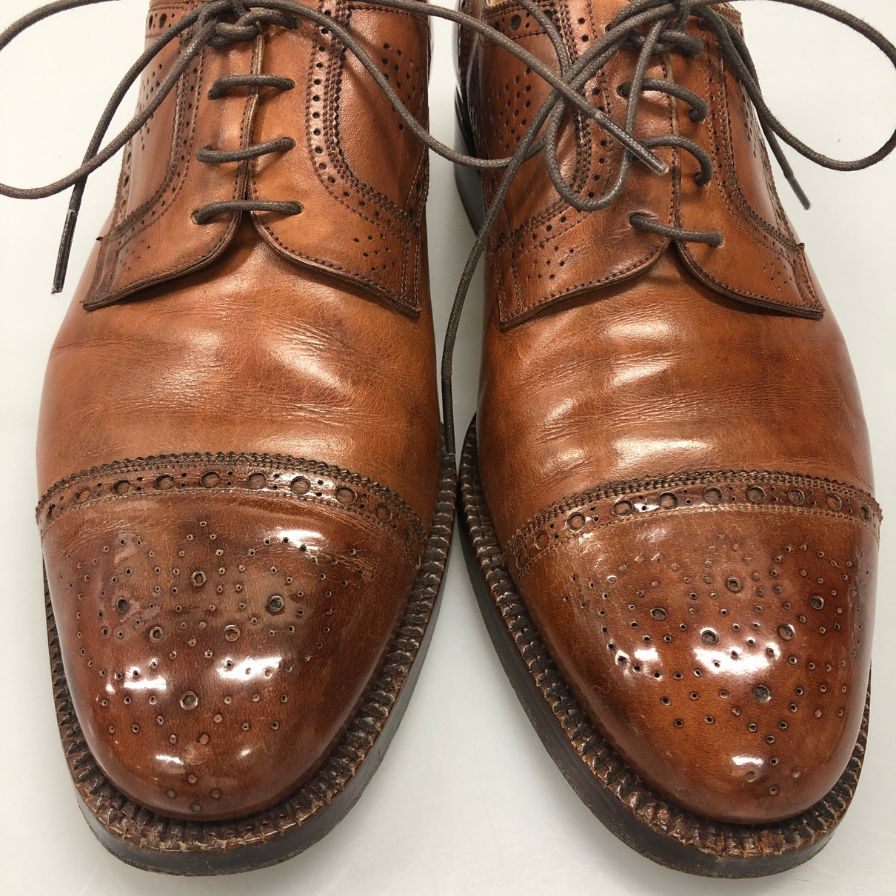 【Silvano Lattanzi】シルヴァノ ラッタンジ  ビジネスシューズ カーフ ブラウン（茶系） サイズ UK7 ラスト