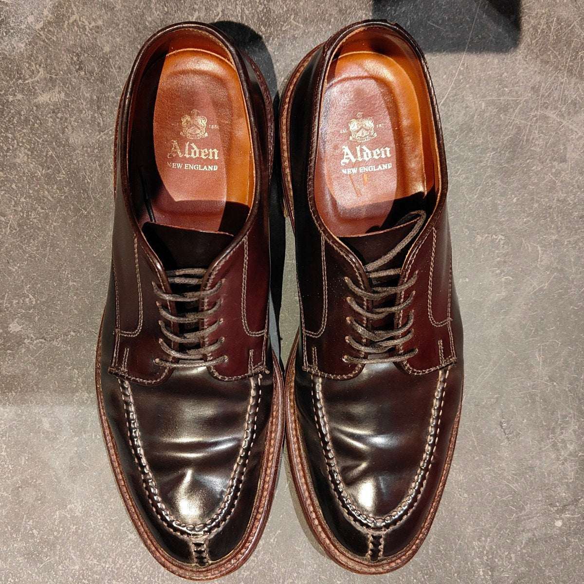 ALDEN】オールデン D7610F NST Uチップ コードバン ダークバーガンディ