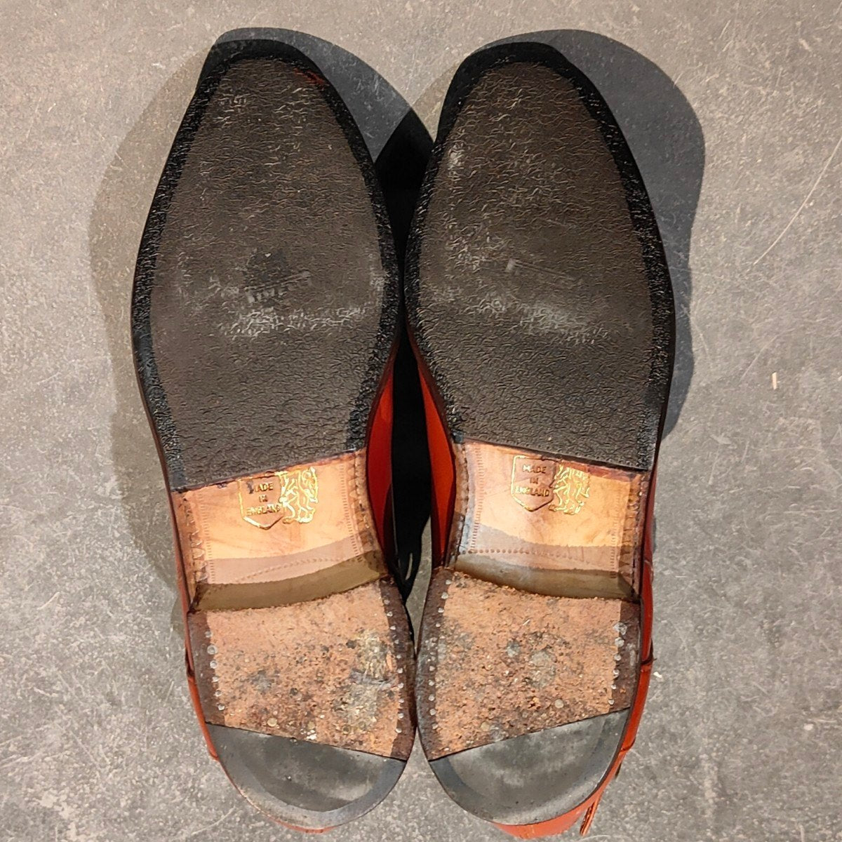 美品【GRENSON】グレンソン ジョッパーブーツ カーフ ブラウン サイズUK8E