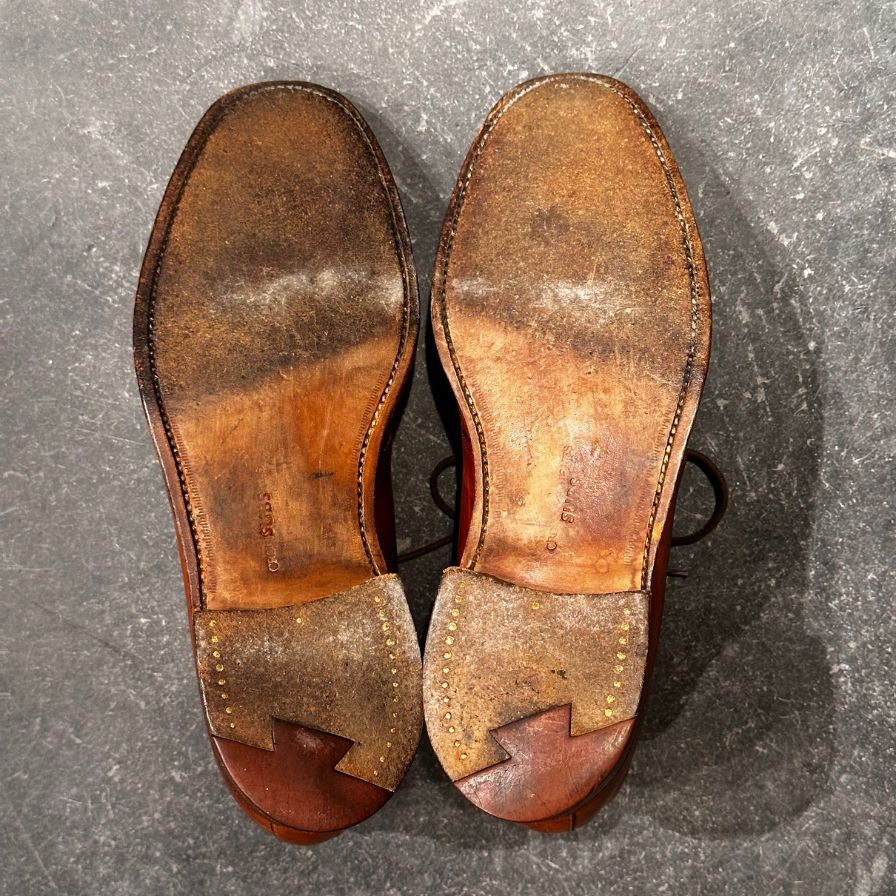 【CROCKETT&JONES】クロケット&ジョーンズ レザーシューズ  SUBS チャートシー チャッカブーツ カーフ ブラウン サイズUK7E メンズ