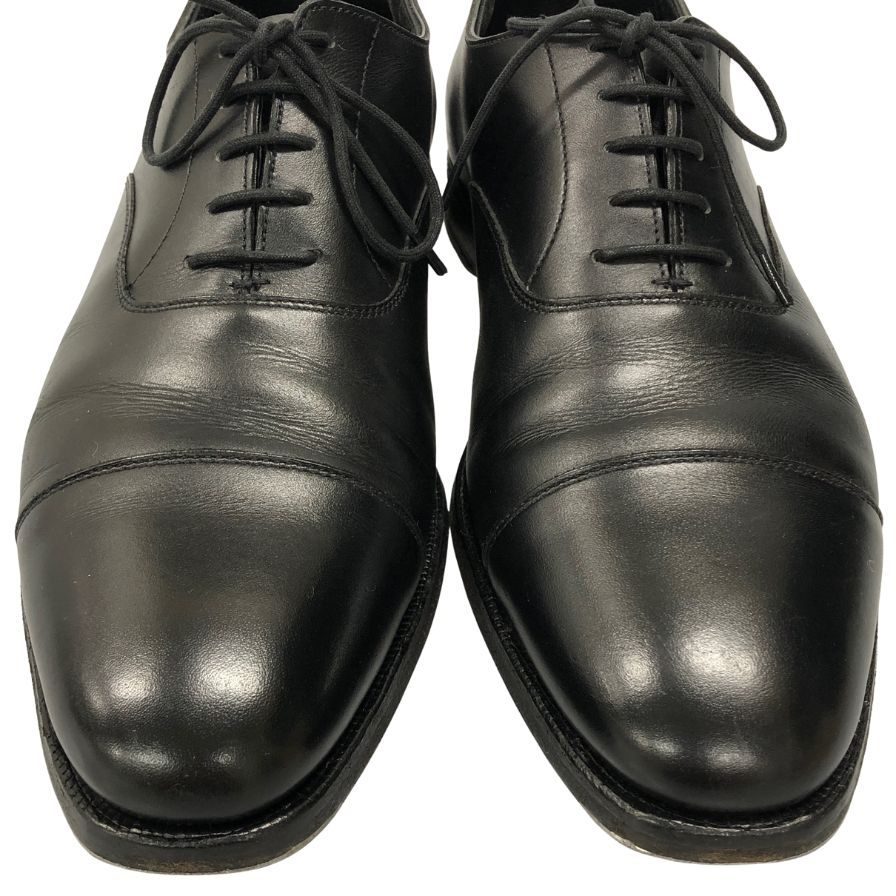 【CROCKETT&JONES】クロケット&ジョーンズ 29447 ビジネスシューズ ストレートチップ ブラック（黒） サイズ 6.5E 377ラスト