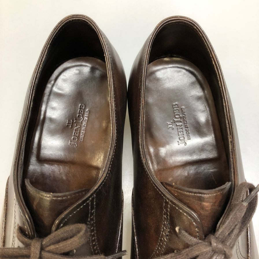 【JOHN LOBB】ジョンロブ  ビジネスシューズ カーフ ブラウン（茶系） サイズ 6.5 ラスト