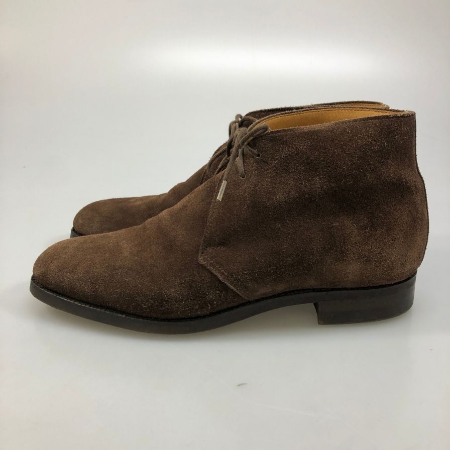 【Crockett & Jones】クロケット＆ジョーンズ  ブーツ スエード ブラウン（茶系） サイズ 6 ラスト