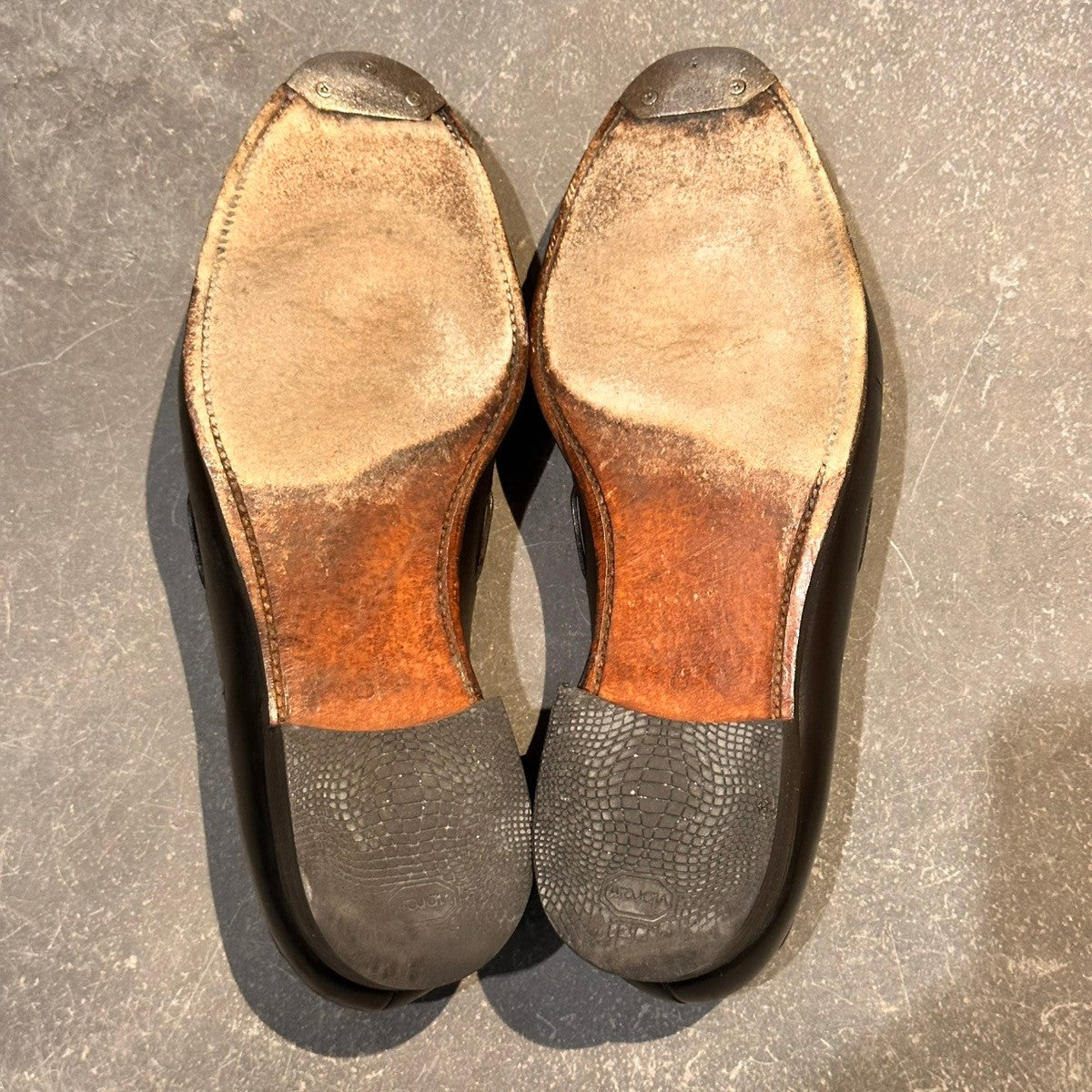 【CROCKETT&JONES】クロケット&ジョーンズ キャベンディッシュ3 タッセルローファー カーフ ブラック サイズUK6.5E 375ラスト