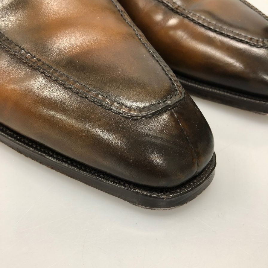 【GAZIANO&GIRLING】ガジアーノ＆ガーリング  ローファー  ブラウン（茶系） サイズ UK8 ラスト