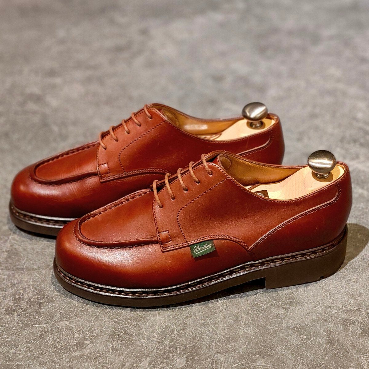 試着程度【Paraboot】パラブーツ シャンボード Uチップ リスレザー