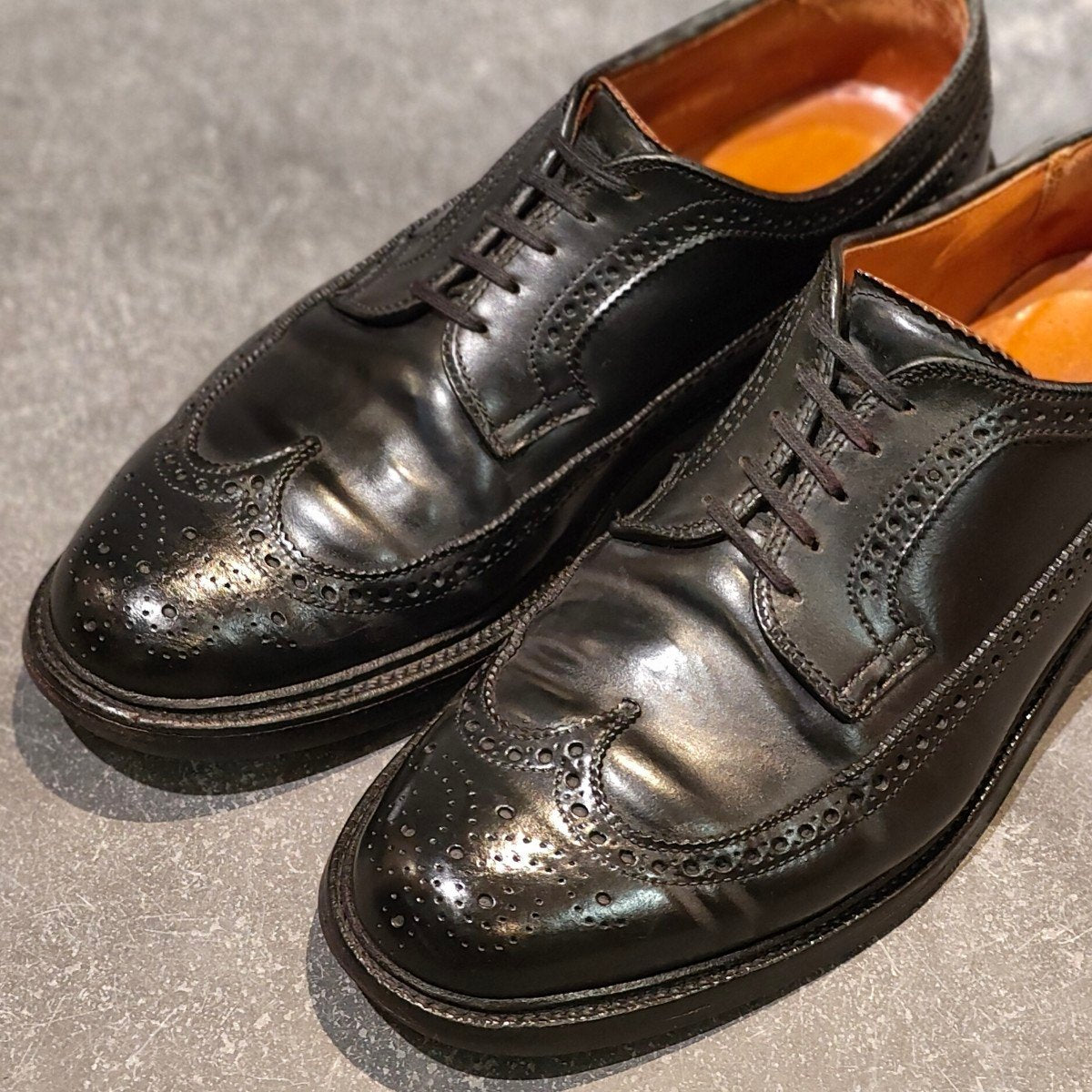 【ALDEN】オールデン 9751 LWB コードバン ブラック サイズ US8.5D バリーラスト 参考定価￥223,300-