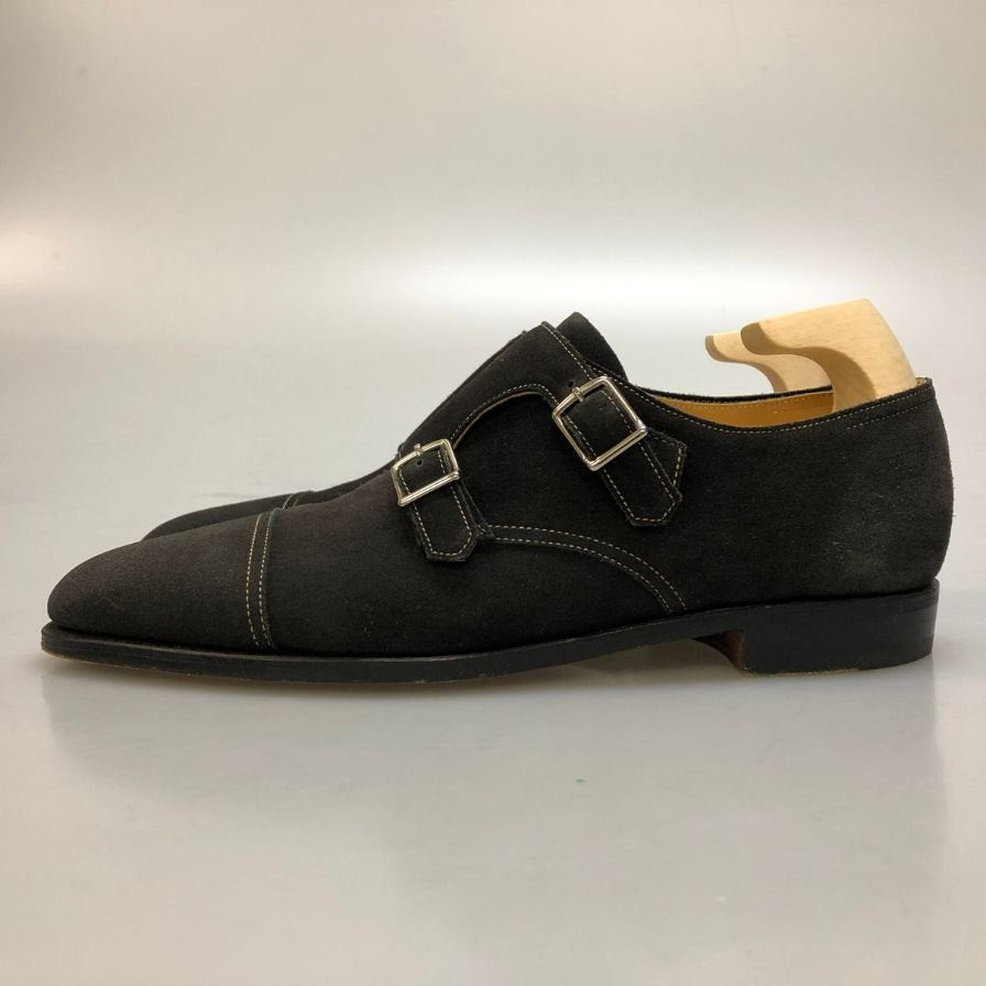 【JOHN LOBB】ジョンロブ ウィリアム スエードシューズ スエード ブラック（黒） サイズ UK8E ラスト