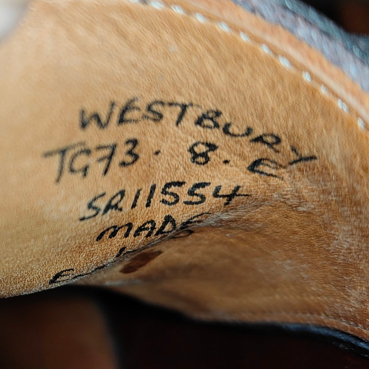 極美品【GAZIANO&GIRLING】ガジアーノ&ガーリング ウエストバリー  ウイングチップ バーガンディ サイズ UK8E TG73ラスト