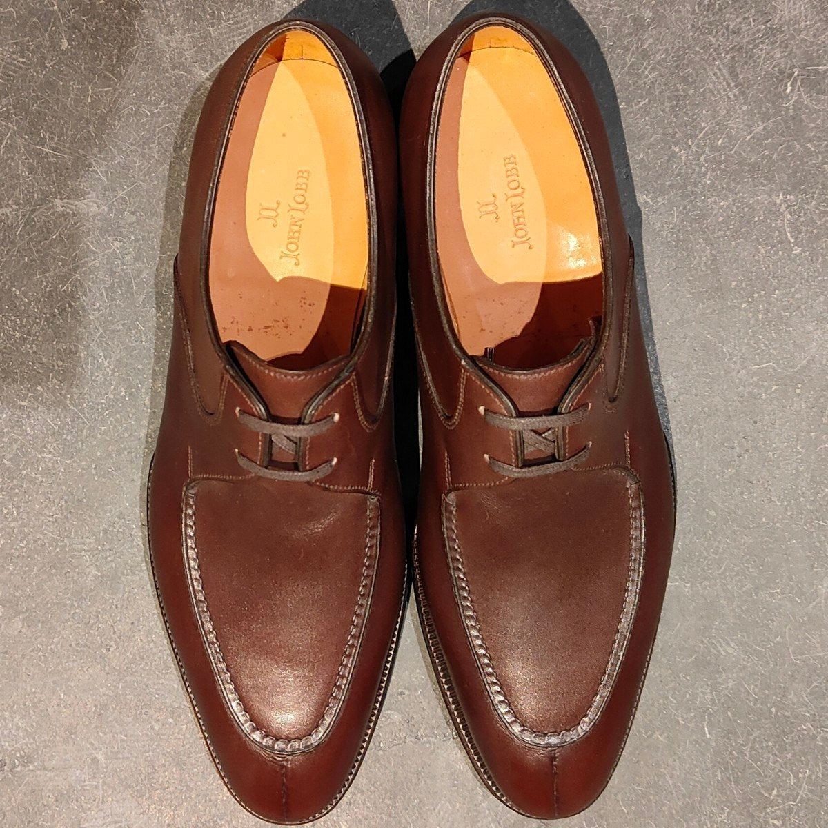 希少 新品未使用【JOHN LOBB】ジョンロブ ポートマン Uチップ カーフ ブラウン サイズUK6.5D 7000ラスト