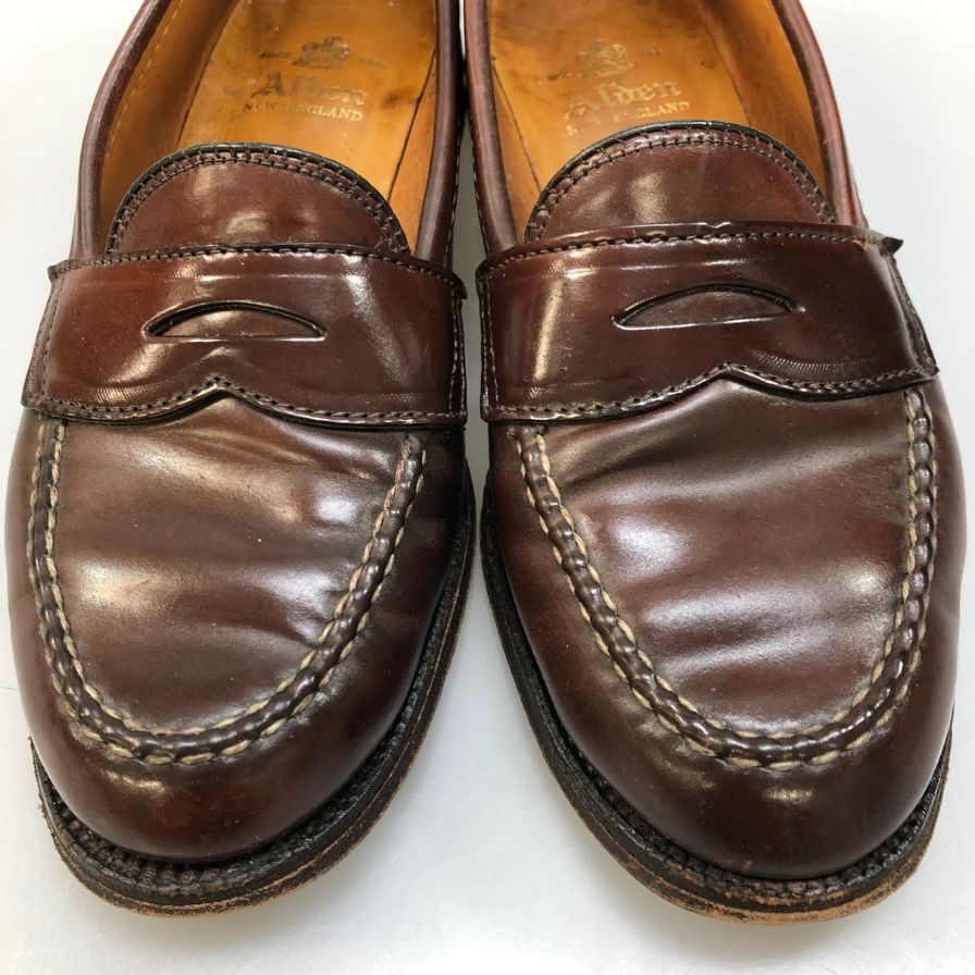 【ALDEN】オールデン  ローファー バーガンディ ブラウン（茶系） サイズ 6.5 ラスト