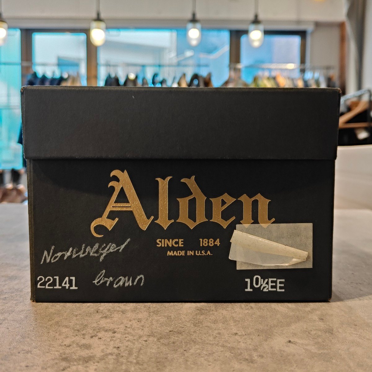 希少 未使用【ALDEN】オールデン ケトラー別注 22141 NST Uチップ コードバン ラベロ サイズUS10.5EE アバディーンラスト